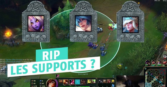 League of Legends : les supports traditionnels sont en voie d'extinction
