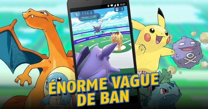 Pokémon Go : Niantic banni un grand nombre de cheaters