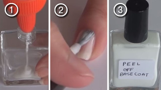 Fabriquez facilement une base pour pouvoir retirer tous vos vernis en quelques secondes !