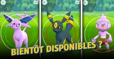 Pokémon Go : les modèles de Noctali, Mentali et Debugant découverts sur les serveurs de Niantic