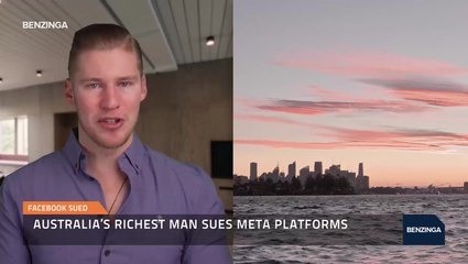 Australia’s Richest Man Sues Meta Platforms