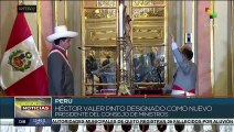 Designación de Héctor Valer como Presidente del Consejo de Ministros genera rechazos en Perú