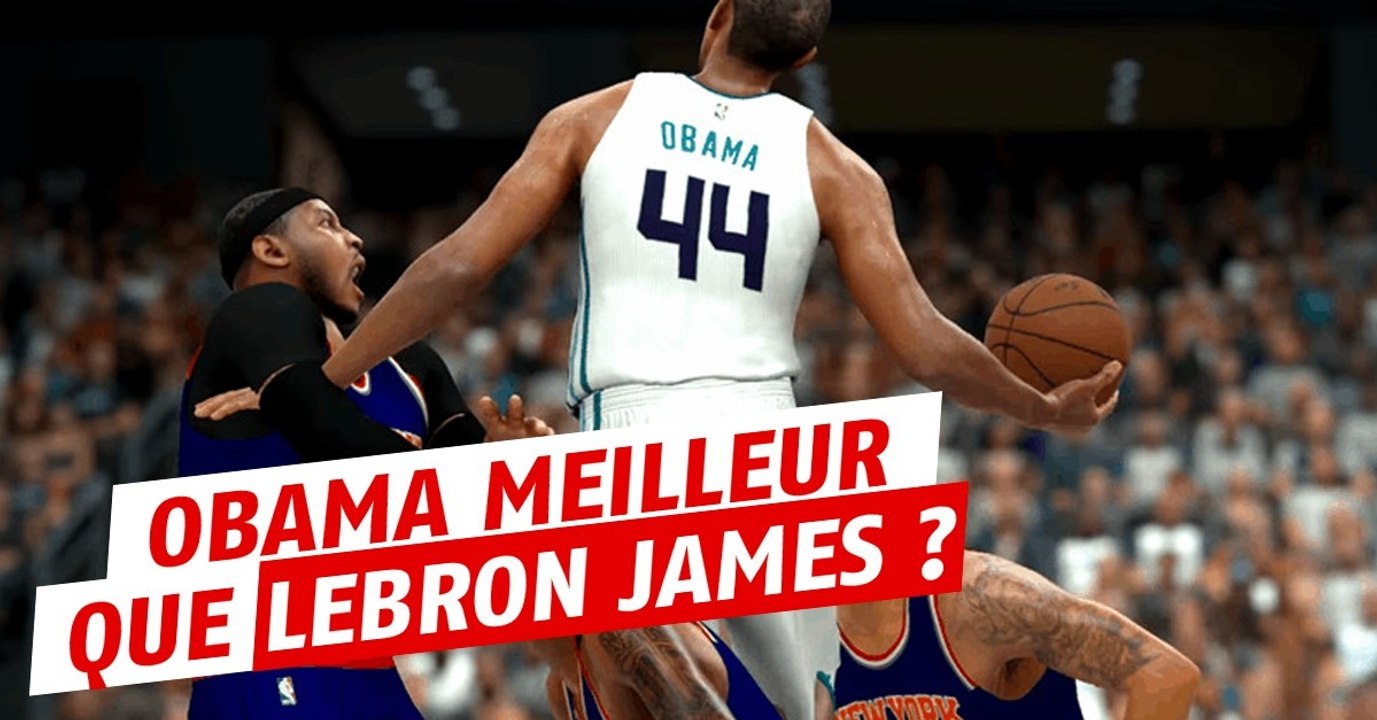 NBA 2K17 : voilà comment incarner Barrack Obama dans le jeu