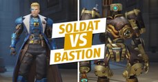 Overwatch : on a comparé le nouveau Bastion à Soldat 76