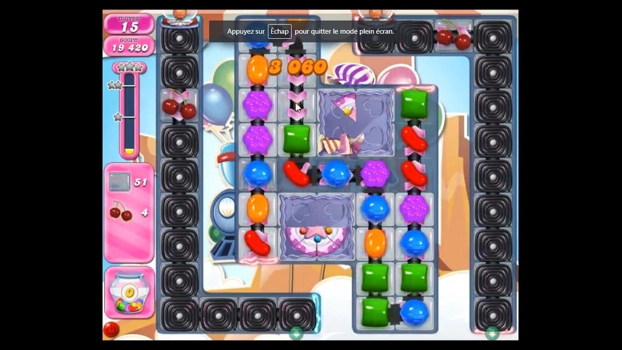 Candy Crush Saga niveau 1708 : solution et astuces pour passer le level