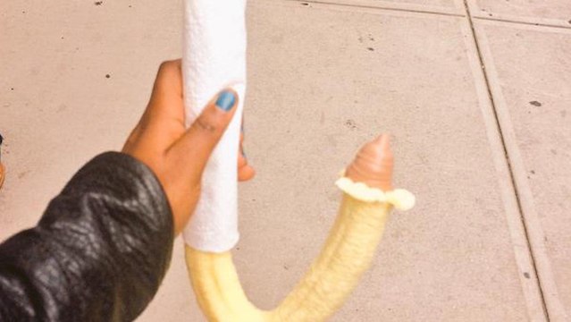 Si cette glace vous fait rire, c'est que vous avez l'esprit mal placé