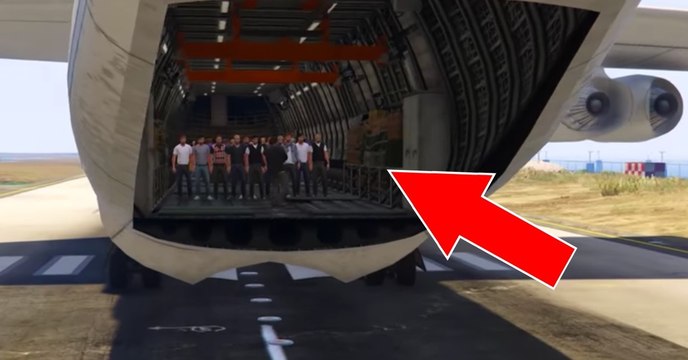 GTA 5 : si on met 100 personnes dans un avion, ça donne quoi ?