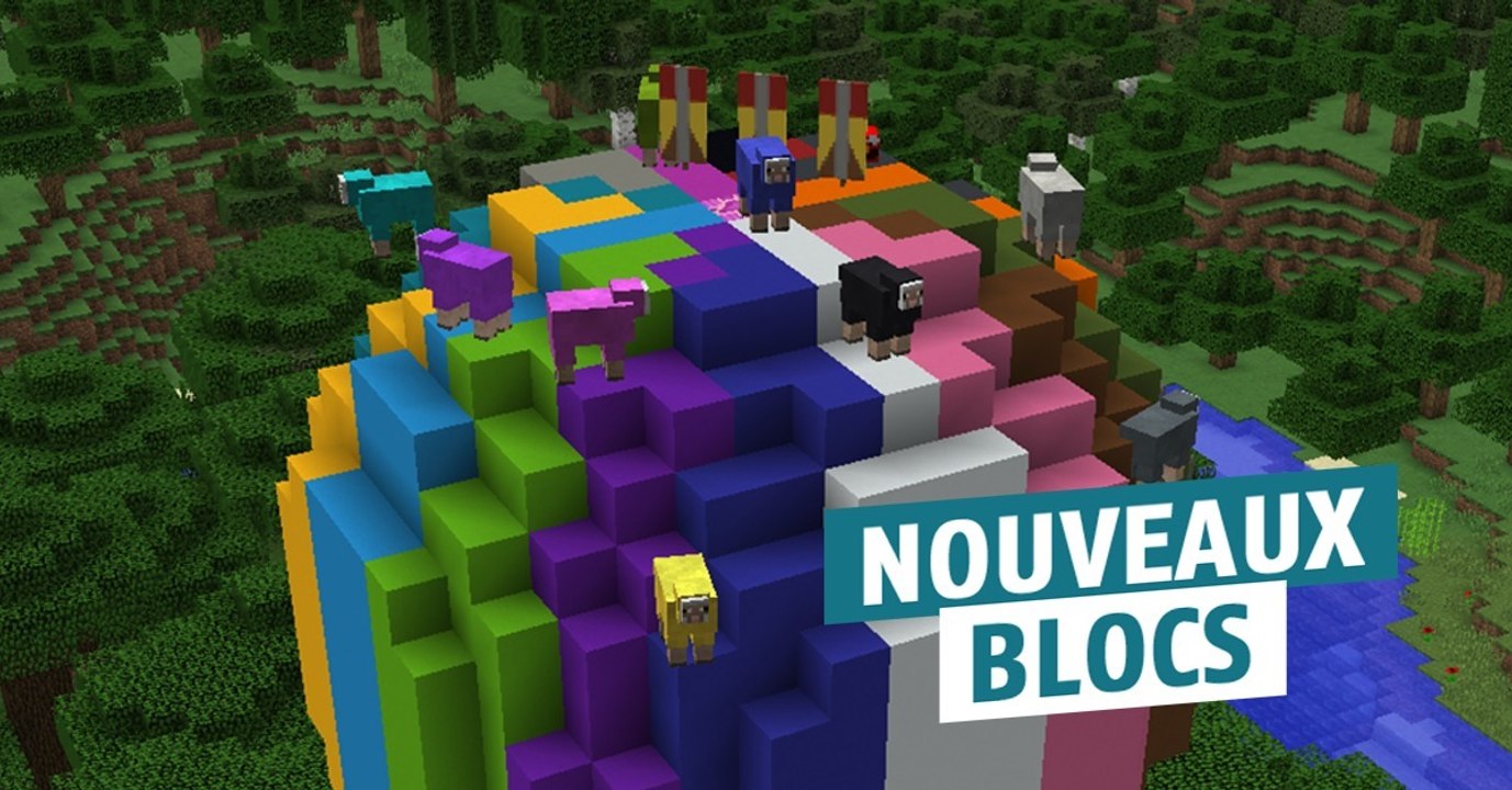 Minecraft : les nouveaux blocs de la mise à jour 1.12 sont surprenants