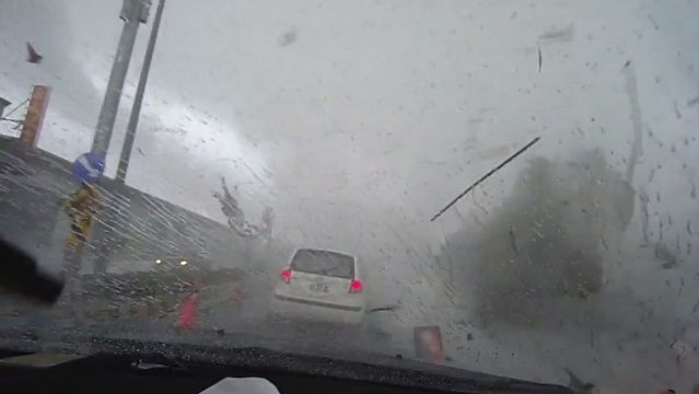 Les images terrifiantes du typhon Soudelor