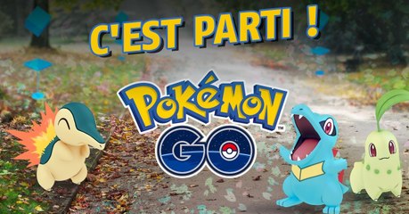 Pokémon Go : c'est officiel, la 2ème génération arrive cette semaine ! Découvrez la en vidéo !