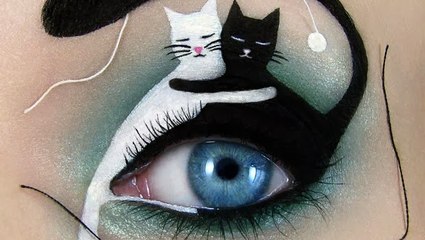 Tal Peleg réalise des maquillages extraordinaires. Une véritable artiste