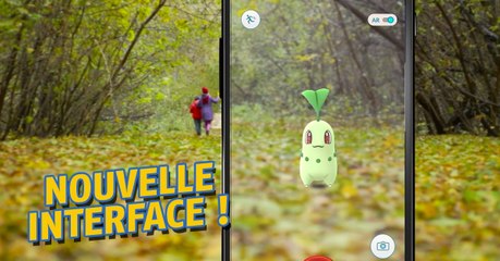 Pokémon Go : une nouvelle interface mise en place pour la 2ème génération