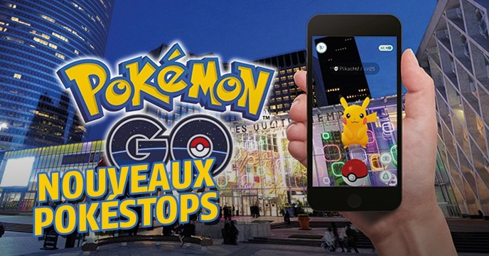 Pokémon Go : des dizaines de nouveaux PokéStops ajoutés dans les centres commerciaux