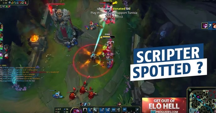 League of Legends : ce streamer a failli perdre sa carrière pour utilisation de scripts