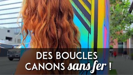 C'est la meilleure façon d'avoir des cheveux bouclés sans fer