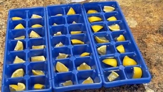 Ces petits glaçons vont vous aider à nettoyer votre évier. Le tout à moindre coût