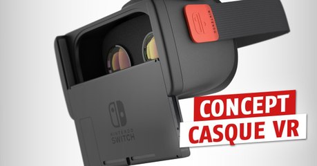Nintendo Switch : voilà à quoi pourrait ressembler un casque VR pour la console