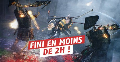 Nioh : le jeu terminé en 97 minutes