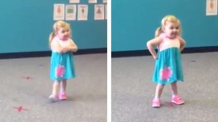 Atteinte d'anémie, cette fillette de 6 ans fait de la zumba comme une pro
