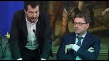 Salvini apre lo sc.o.ntro. Lega astenuta in Cdm ma Draghi tira dritto