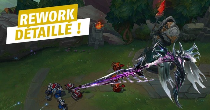 League of Legends : le rework d'Aatrox se présente sur le PBE