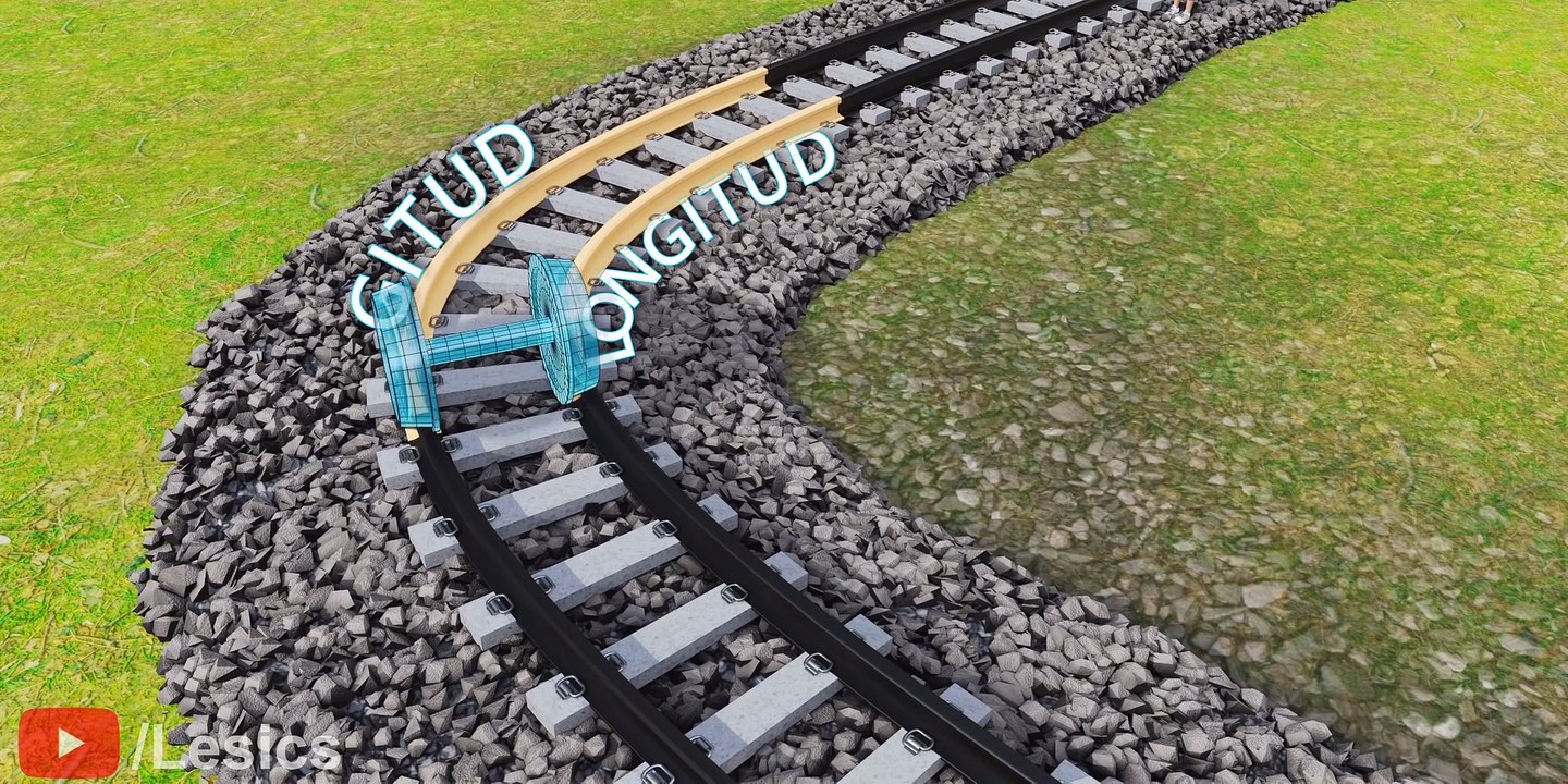 ¡La interesante ingeniería detrás de la FORMA de las ruedas de tren!