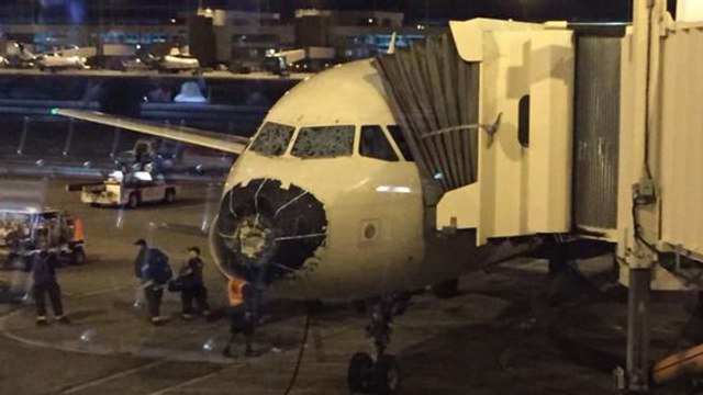 Un A320 pris dans un violent orage de grêle fait vivre un voyage cauchemardesque à tous les passagers