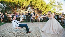 La mariée jette un sort à son mari à l'ouverture du bal