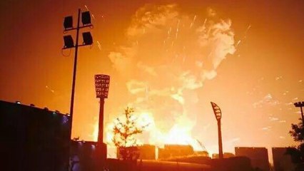 Explosion en Chine : 44 morts à Tianjin après les déflagrations