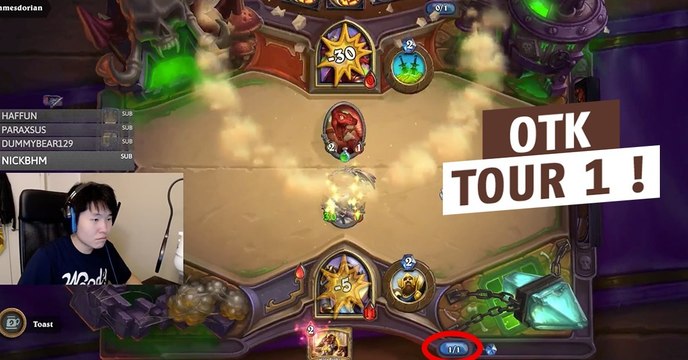Hearthstone : le bras de fer de la semaine permet de faire des kills tour 1