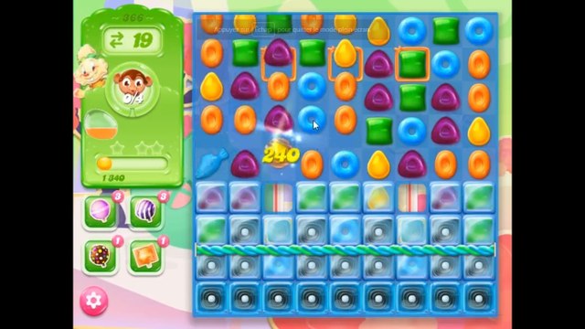 Candy Crush Jelly Saga niveau 366 : solution et astuces pour passer le level