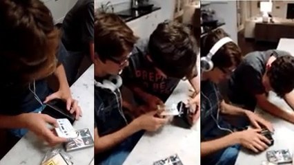 Voici ce qui arrive quand on met un walkman dans les mains d'un enfant d'aujourd'hui