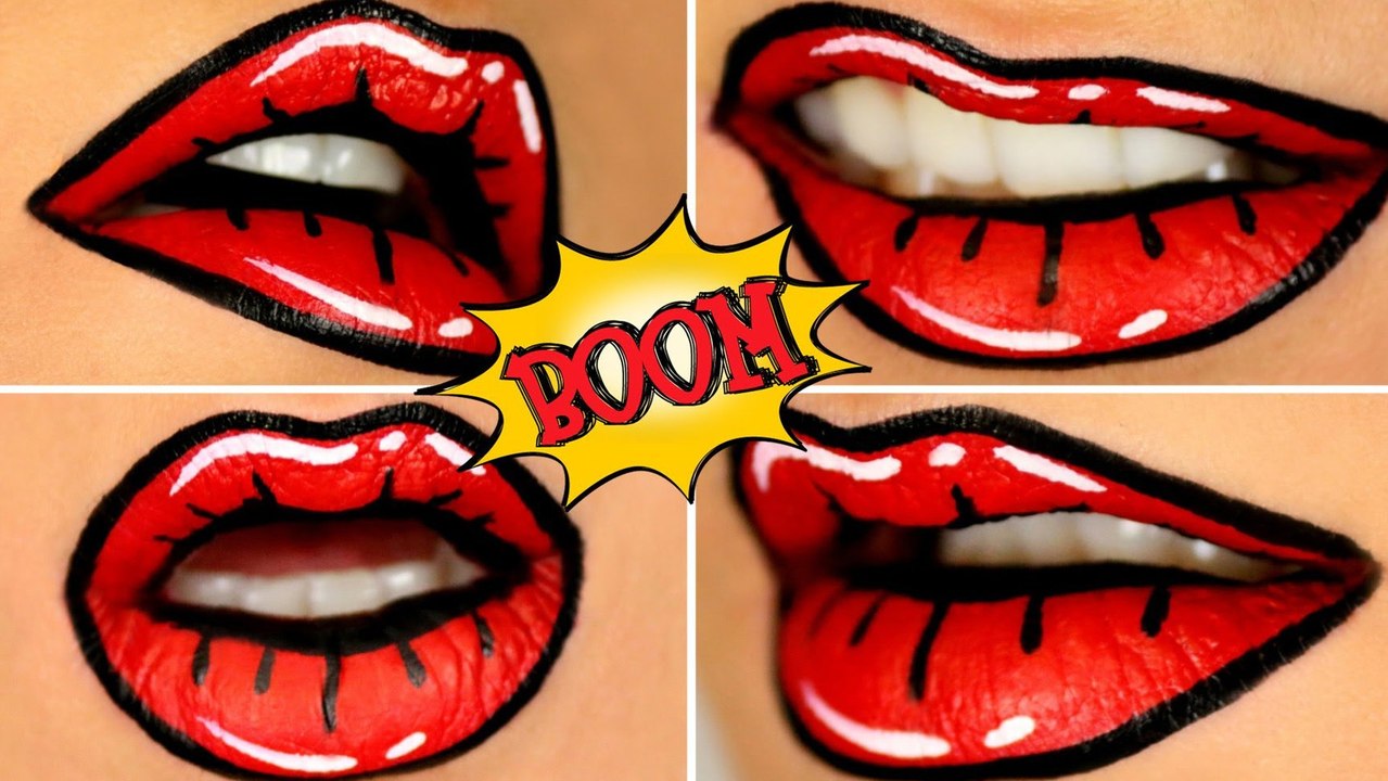 Art lip, la nouvelle tendance maquillage très originale