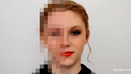 Elle se maquille la moitié du visage pour démontrer le pouvoir du maquillage