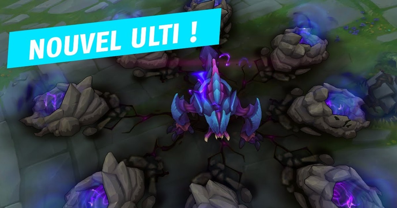 League of Legends : Rek'Sai va bientôt avoir un ultime totalement différent