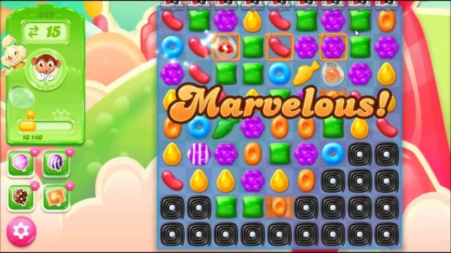 Candy Crush Jelly Saga niveau 269 : solution et astuces pour passer le level