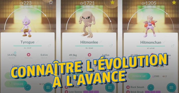 Pokémon Go : comment choisir l'évolution de Debugant pour devenir un Kicklee, un Tygnon ou un Kapoera