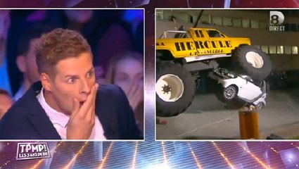TPMP : la voiture de Matthieu Delormeau écrasée en direct