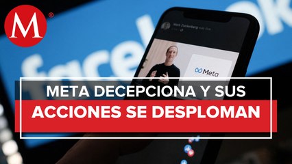 Acciones de Facebook se desploman 25en