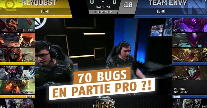 League of Legends : un champion provoque 22 bugs uniques à l'écran, pour 70 au total !