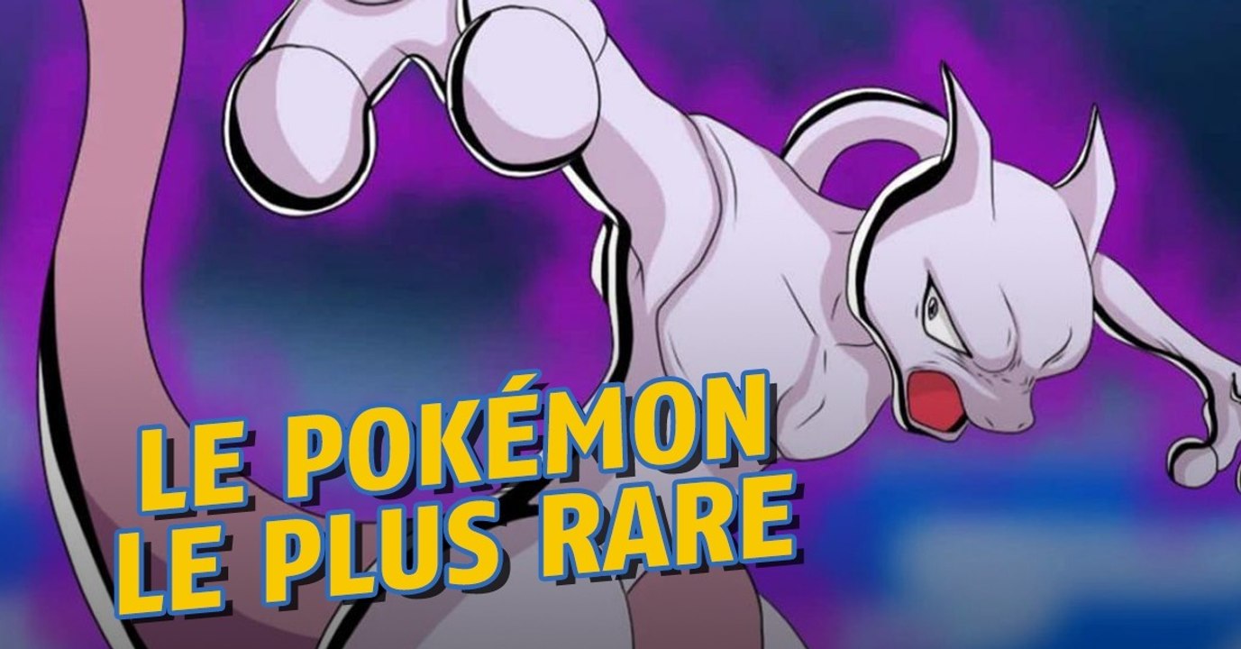 Pokémon Go : après 6 millions de captures, on connait le Pokémon le plus rare