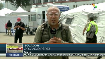 Скачать видео: Autoridades ecuatorianas continúan operativo para atender necesidades de afectados por deslave