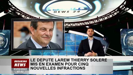 Le député LREM Thierry Solère mis en examen pour cinq nouveaux délits