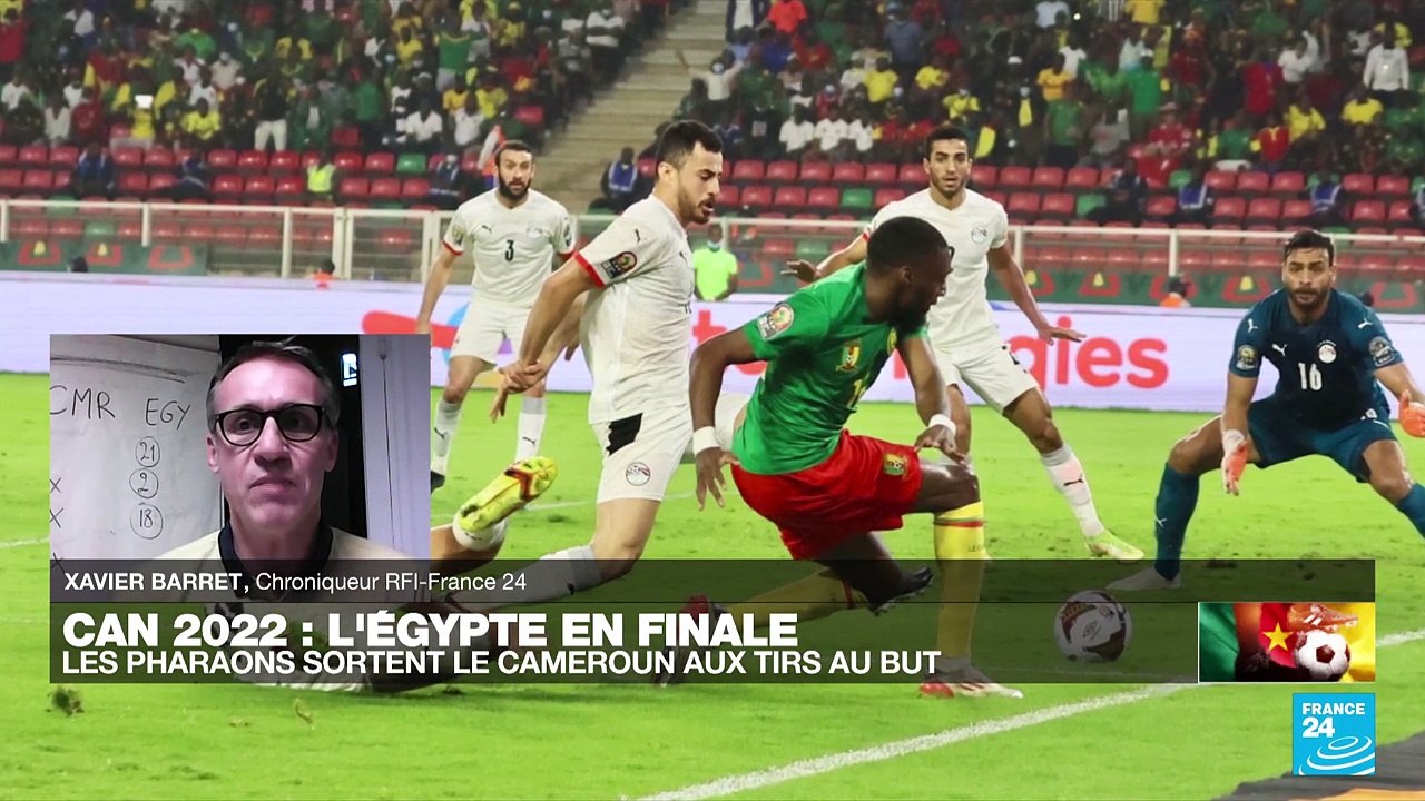 CAN-2022 : "La peur de perdre" du Cameroun éliminé par l'Egypte en 1/2 finale