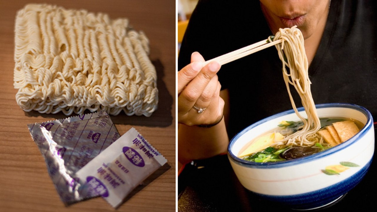 Que se passe t-il dans votre estomac lorsque vous mangez des nouilles instantanées ?