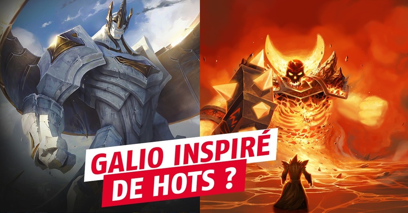 League of Legends : Galio aurait pu être inspiré d'un héros de Heroes of the Storm