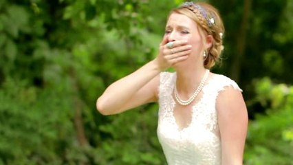Une mariée reçoit la plus belle des surprises de la part de son frère