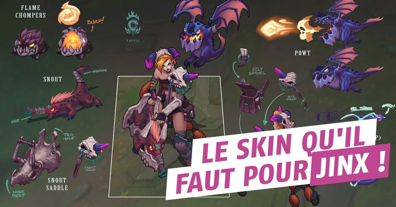 League of Legends : ce fan créé un nouveau skin pour Jinx qui vaut largement ceux de Riot