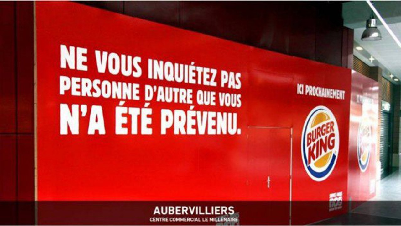 Burger King : la campagne publicitaire hilarant...