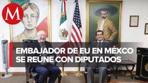 Ken Salazar se reúne con diputados; “vengo a hablar de lo bueno” en la relación bilateral